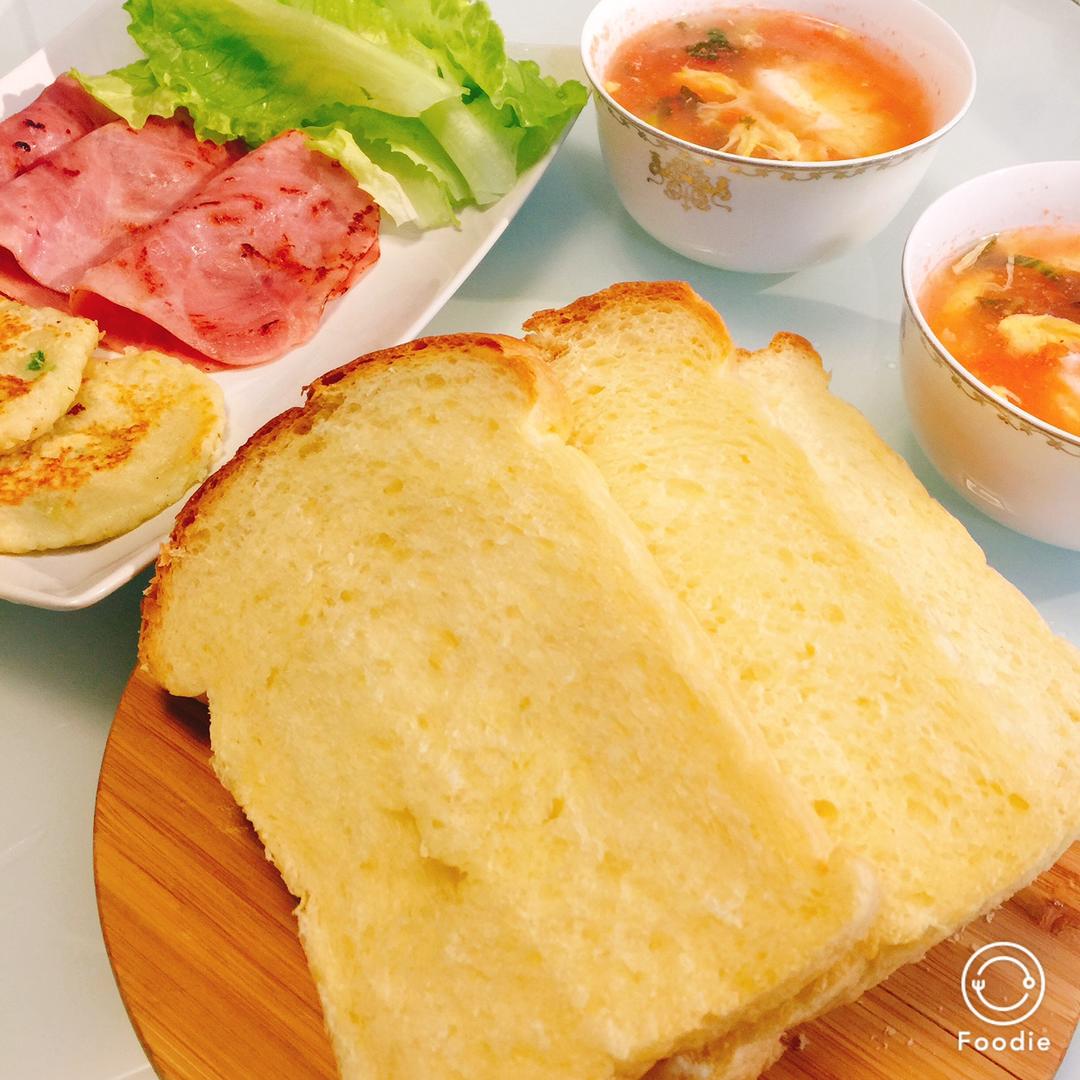 纯奶手撕吐司的做法 步骤1