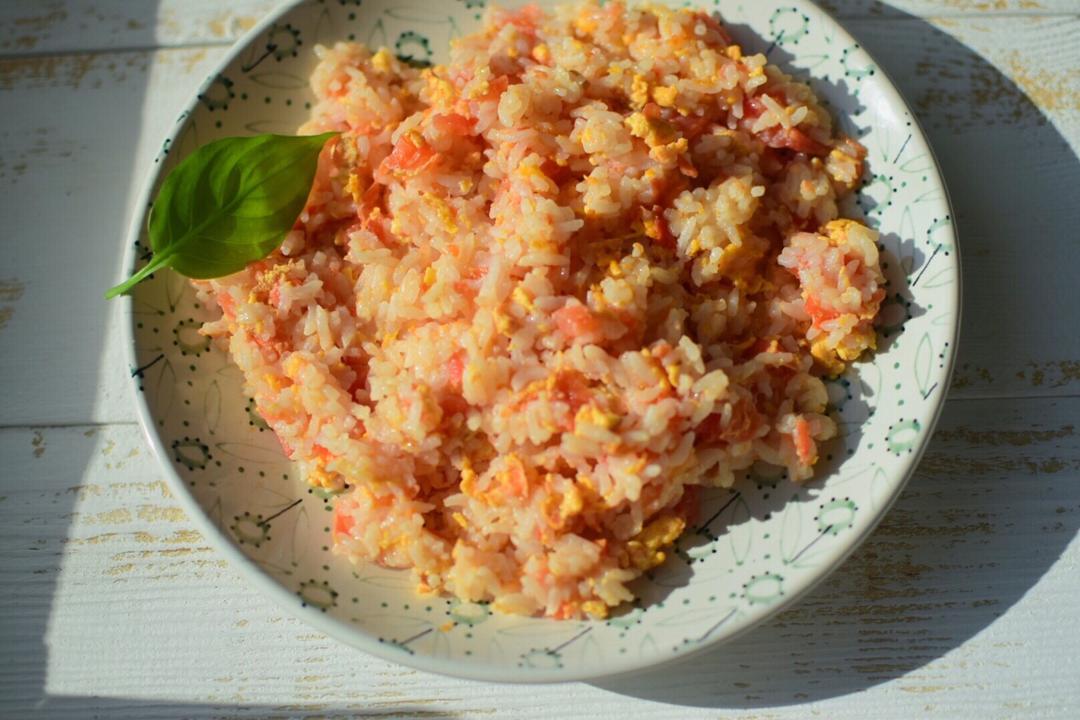 西红柿蛋炒饭