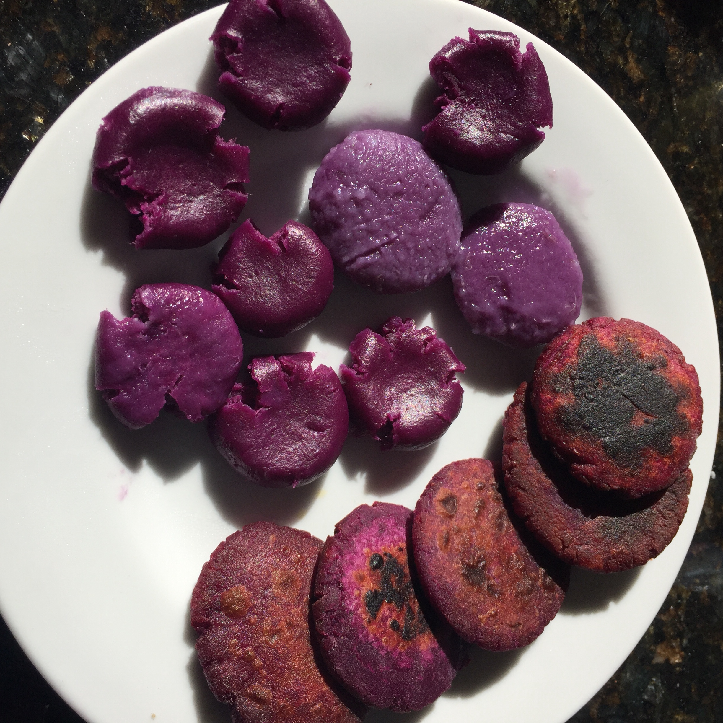 紫薯糯米饼的各种吃法的做法 步骤12