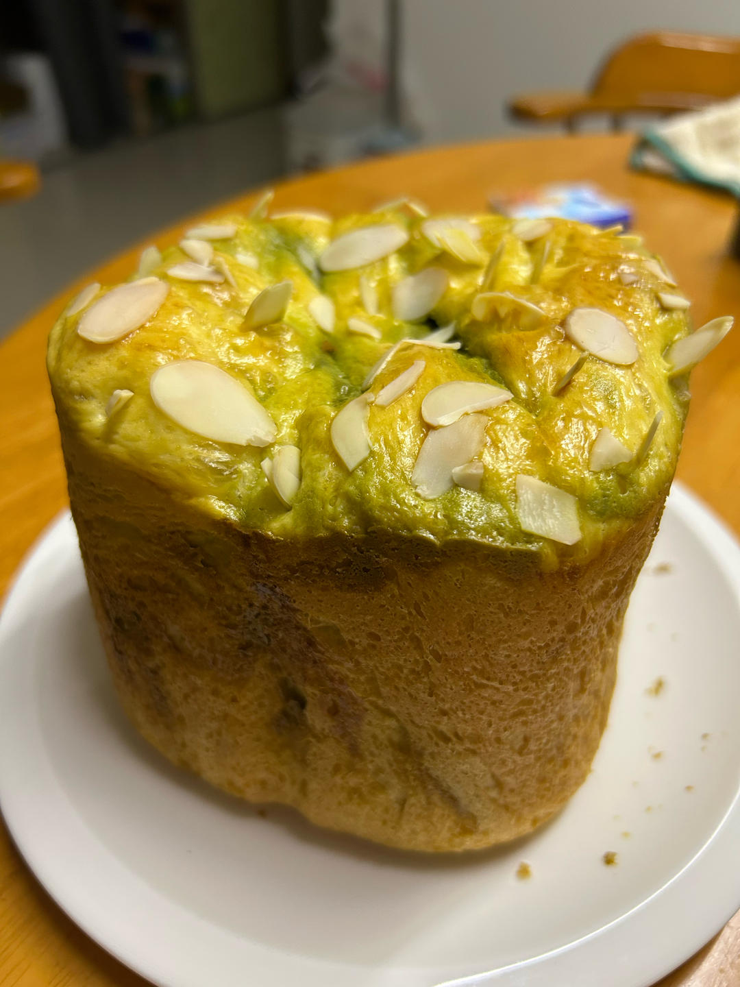 面包机抹茶奶酥吐司🍃清新香甜，茶香浓郁✅