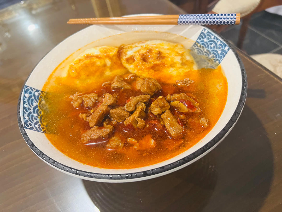上海辣肉面
