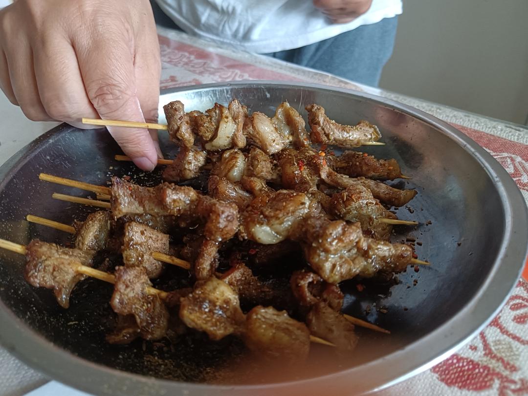 烤箱版新疆羊肉串