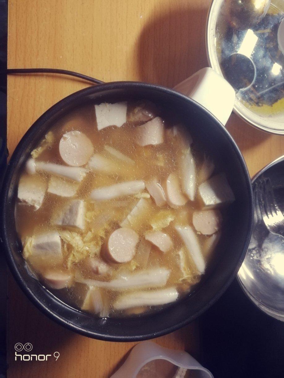 好喝鲜美的菌菇豆腐汤