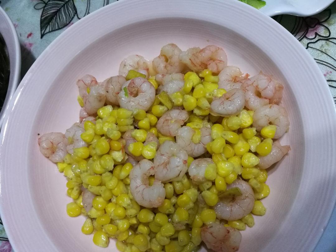 虾仁玉米
