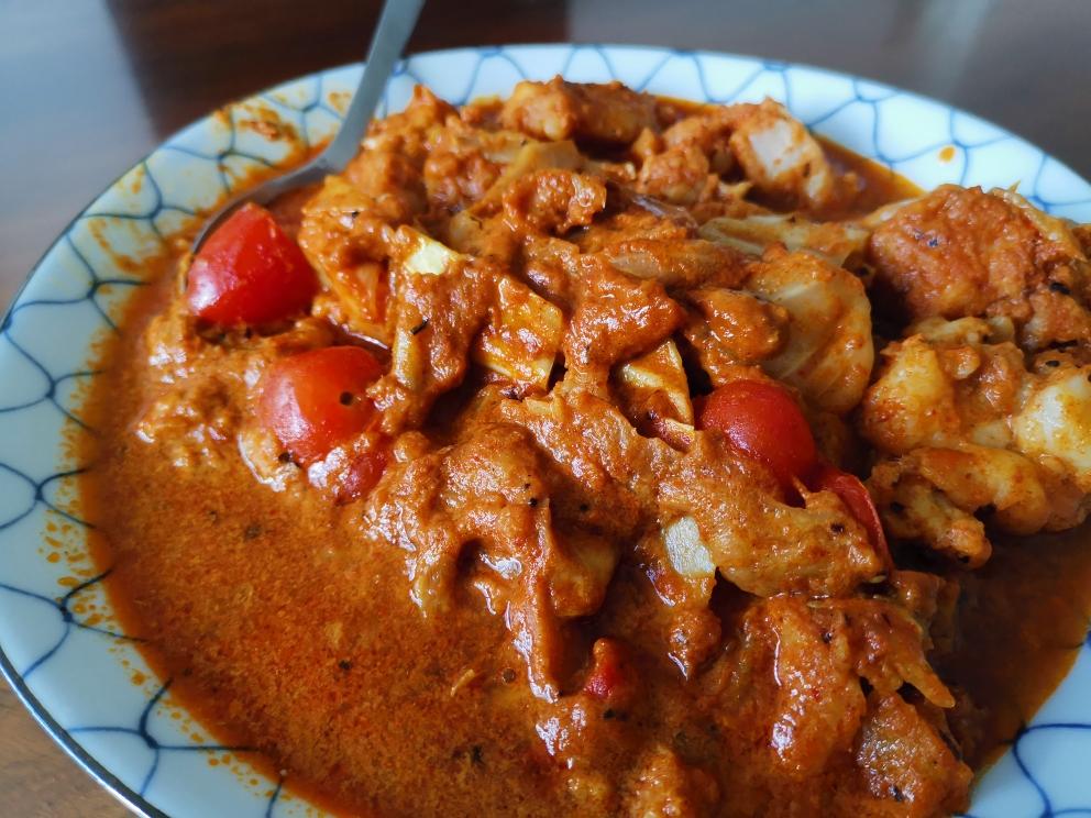 Keto 咖喱龙利鱼