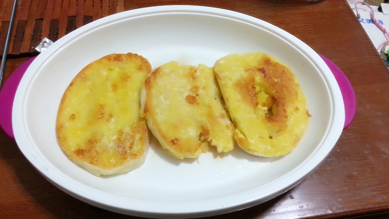 早餐鸡蛋馒头片
