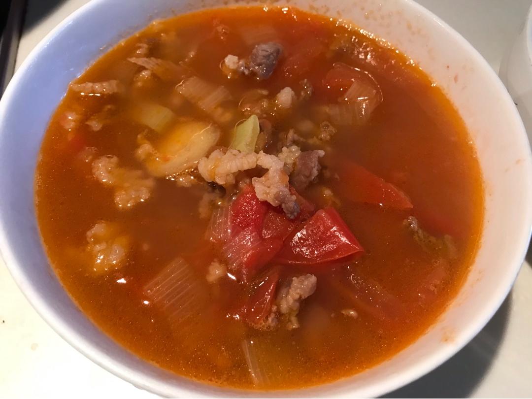 简单又好吃西红柿牛肉面