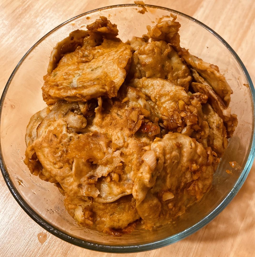 外酥里嫩的炸茄子