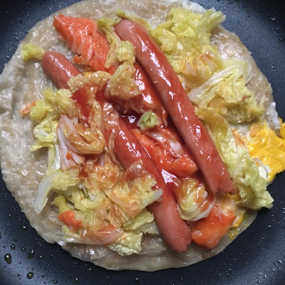 柚子熟了吖做的手抓饼