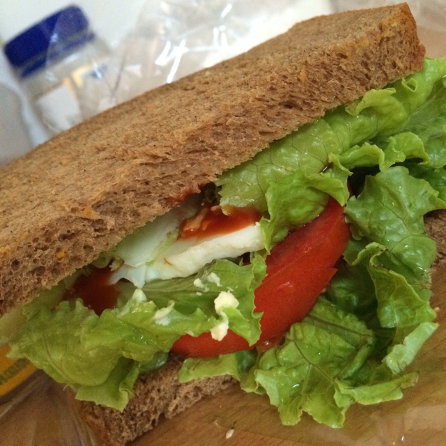 火腿芝士三明治