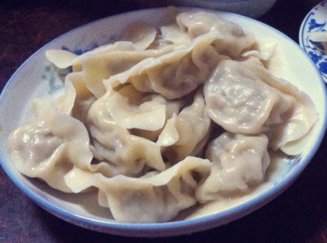扁豆猪肉馅儿饺子