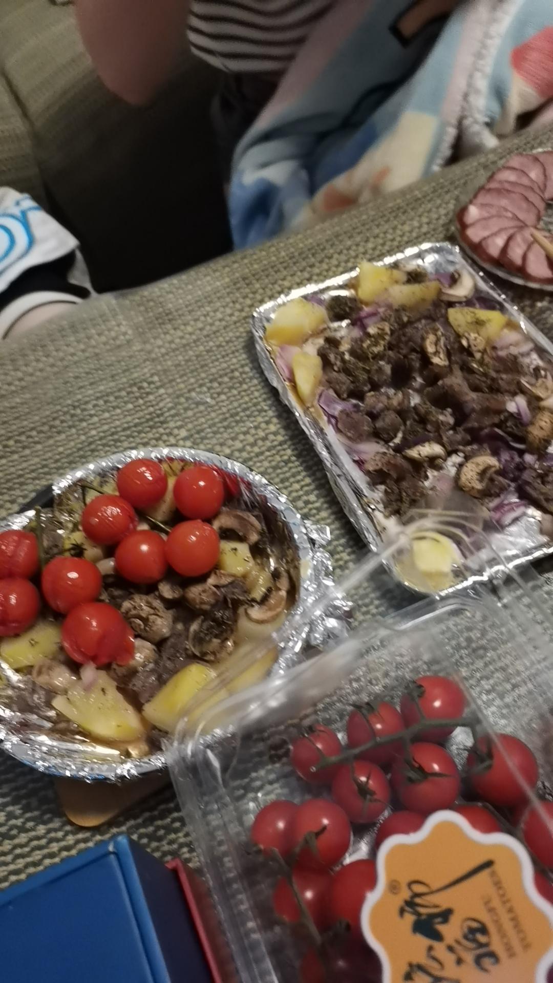 厨房小白快手烤箱牛排烤杂菜