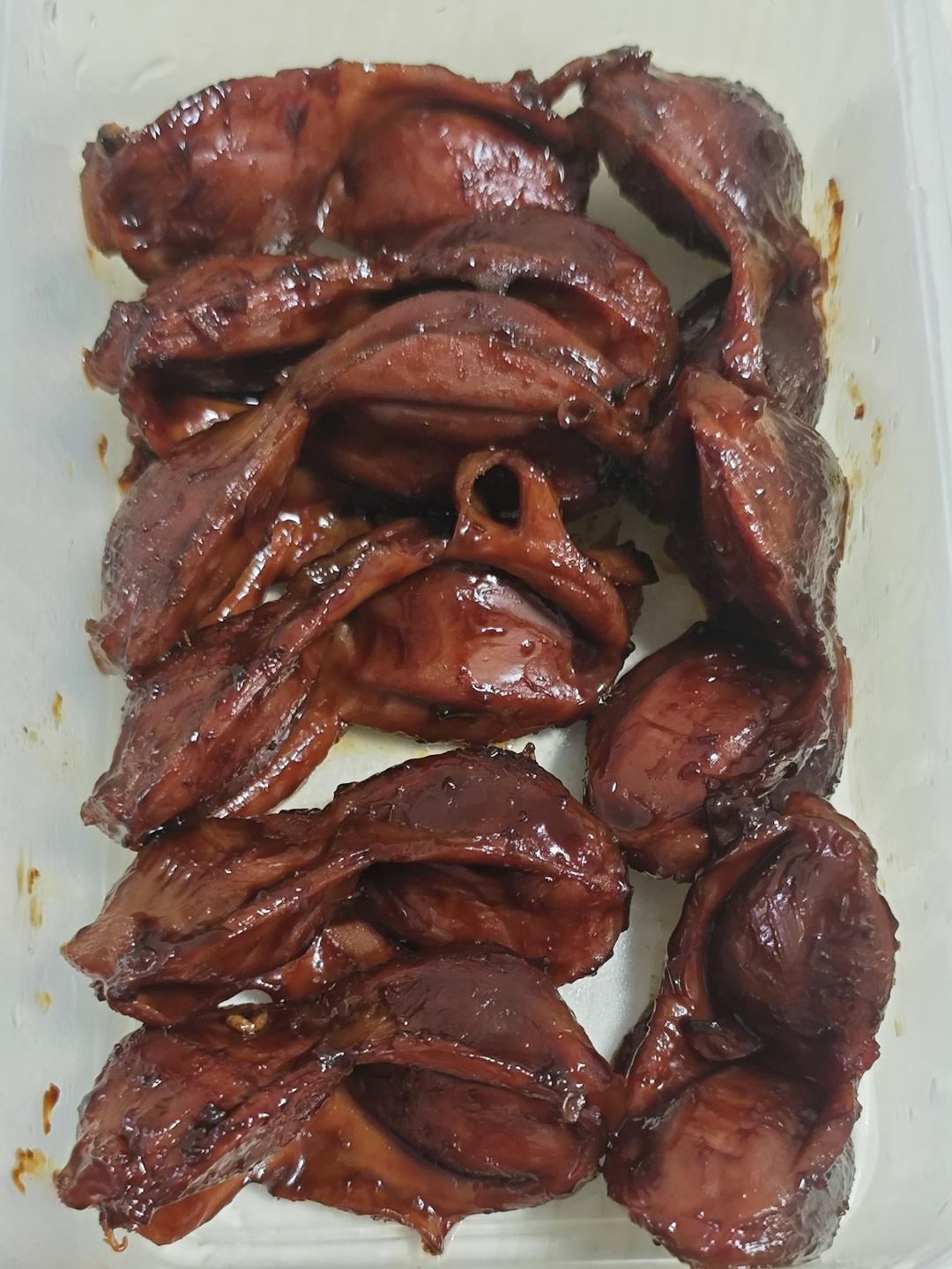五香卤鸭胗
