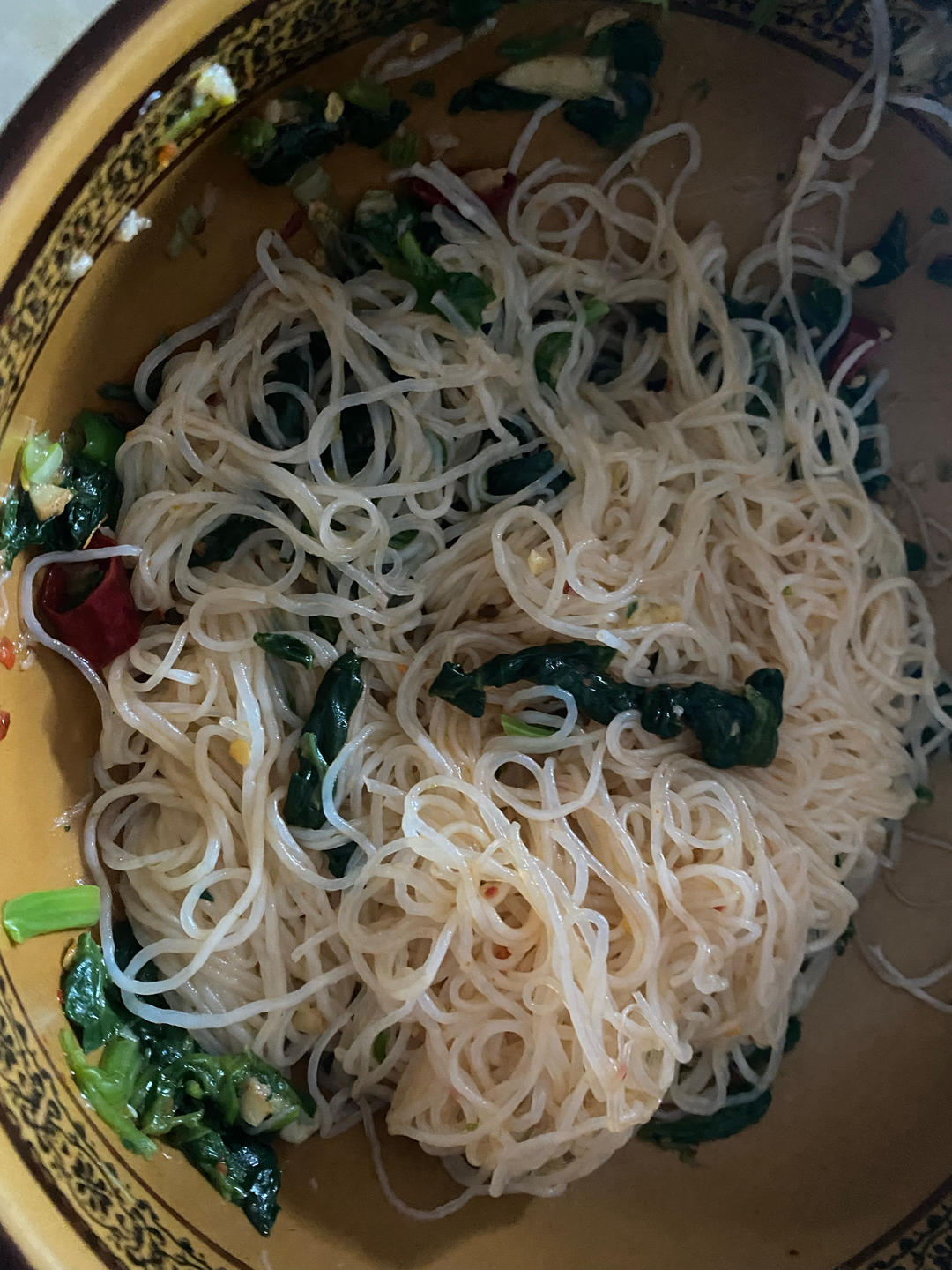 万能凉拌菜料汁（凉拌菠菜粉丝）
