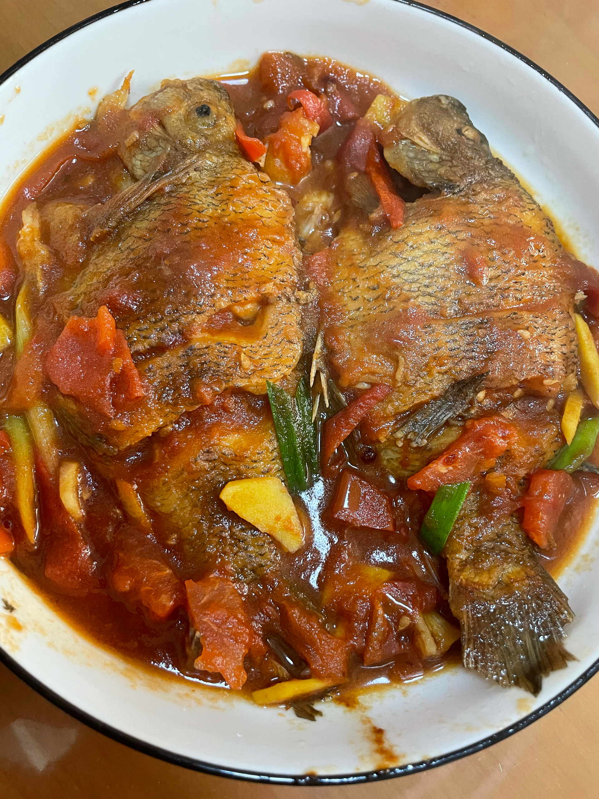 西红柿煮鱼
