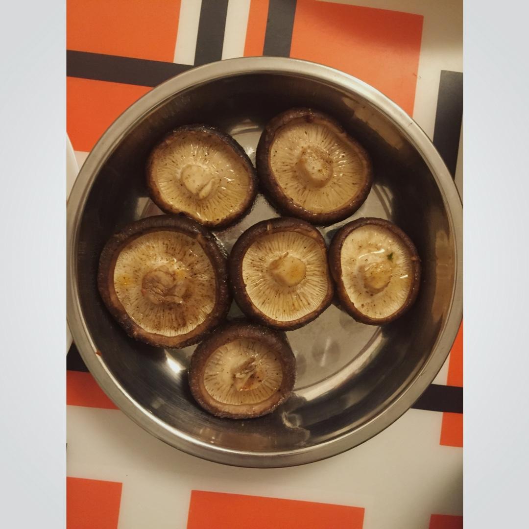 孜然烤香菇