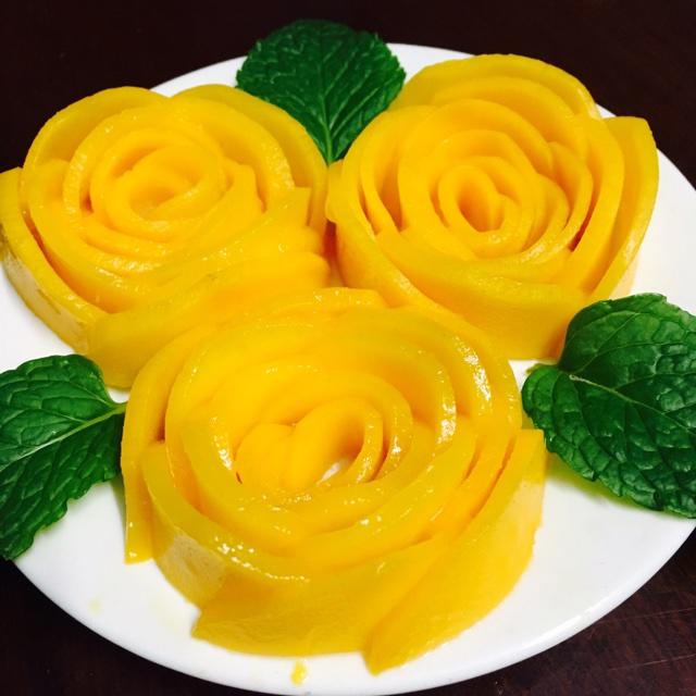 芒果玫瑰花