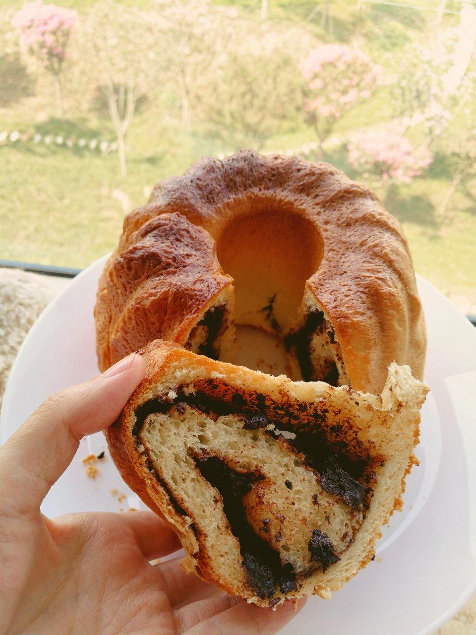 超软巧克力咕咕霍夫（Kugelhopf)