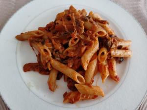 意式西西里通心粉(Sicilian Penne)，少油版的做法 步骤11