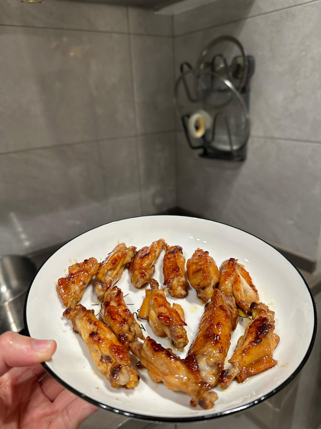 超快手孜然蜂蜜煎鸡翅