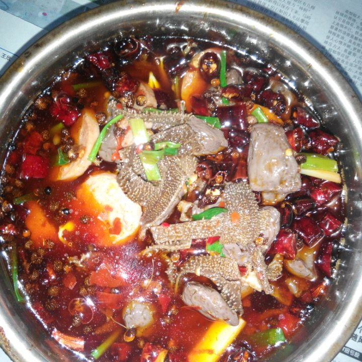 香辣毛血旺
