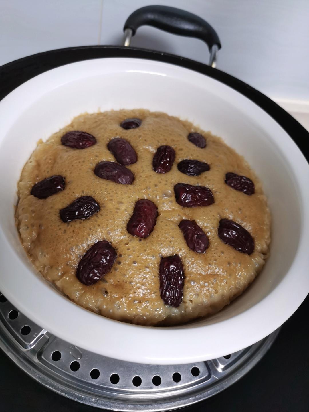 超简单 零失败的红糖发糕