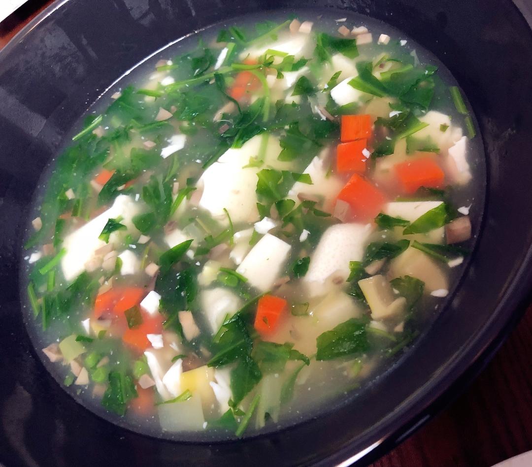 荠菜豆腐羹