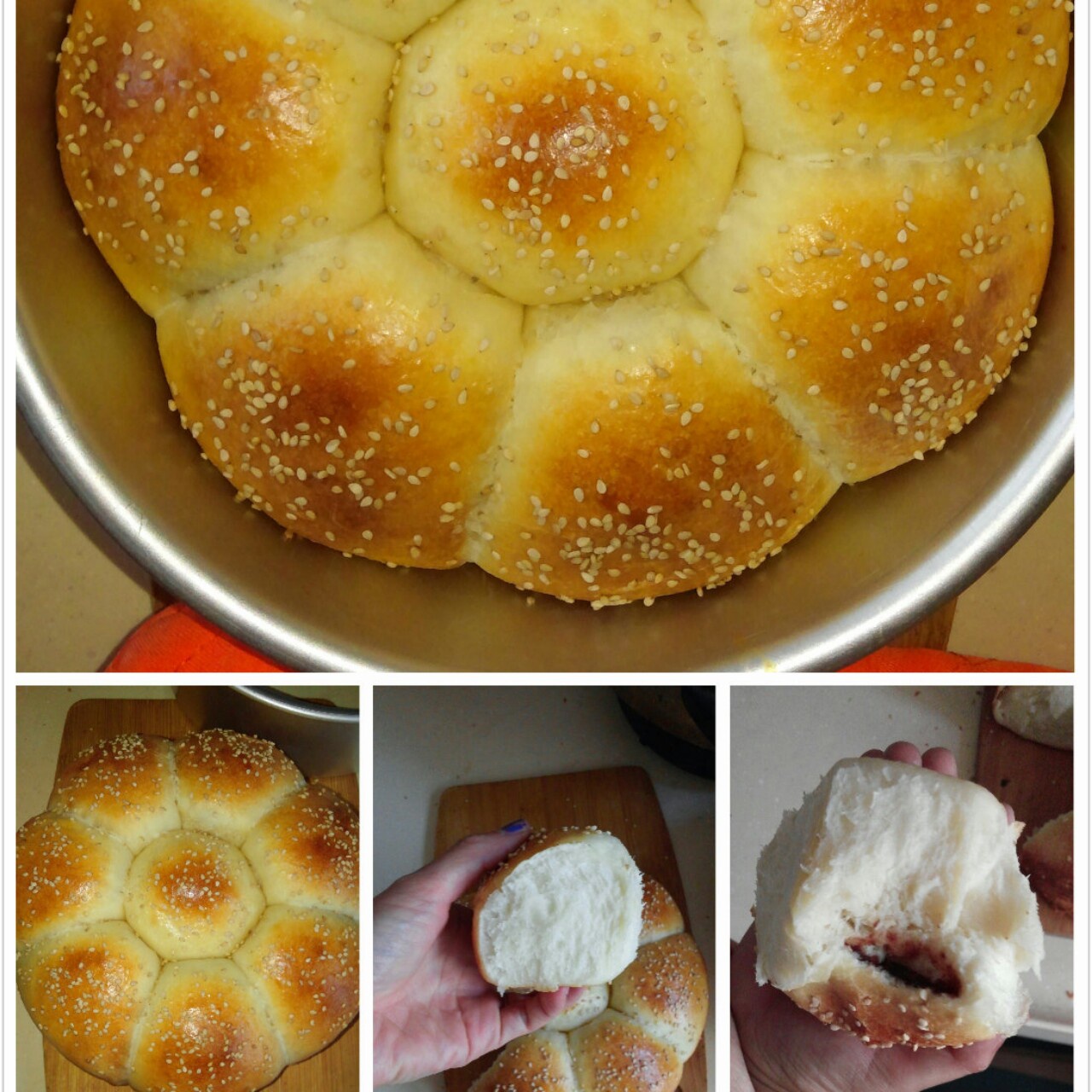 酸奶面包(直接法、省时、超松软)