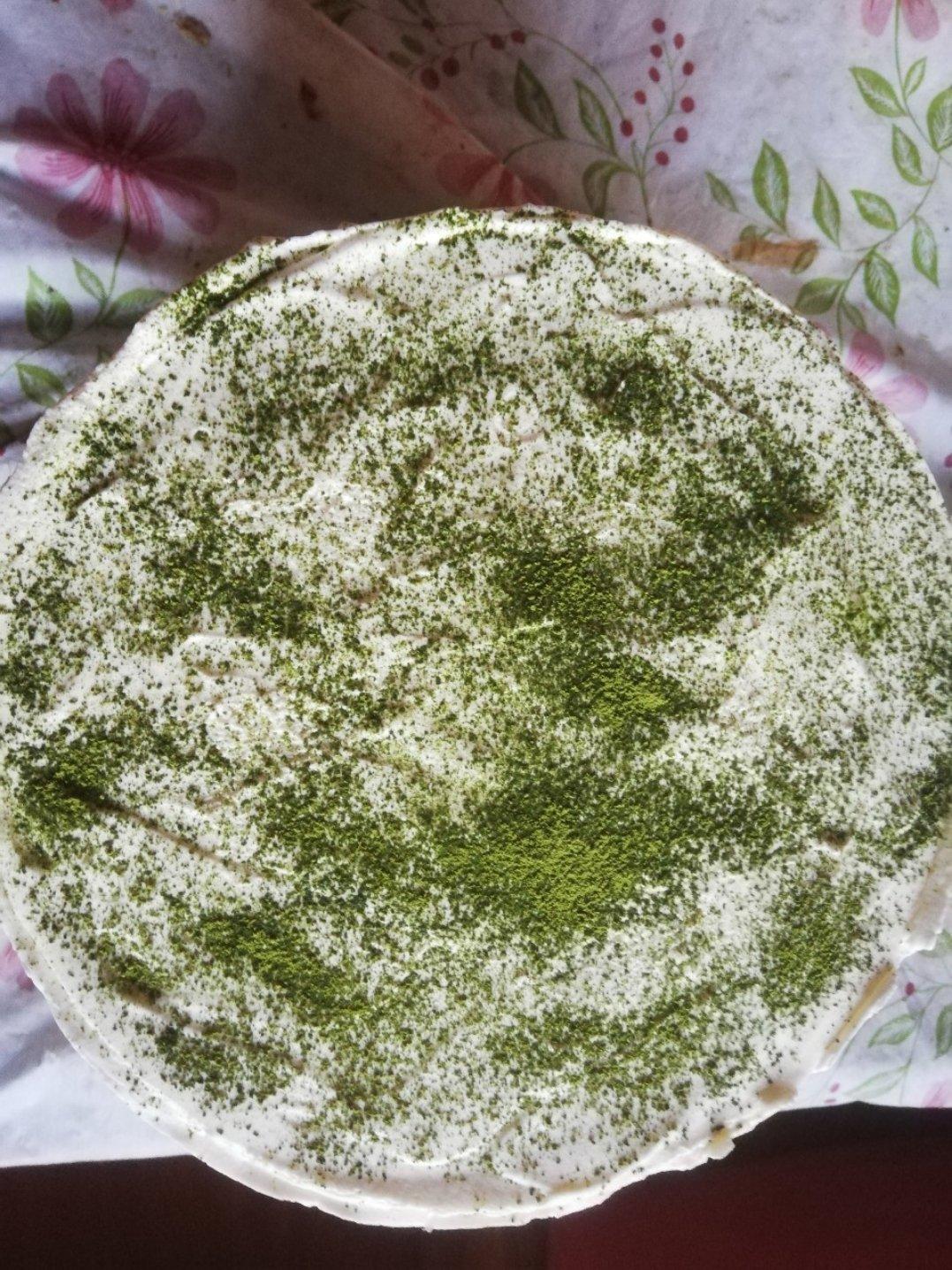 仿必胜客抹茶雪域蛋糕