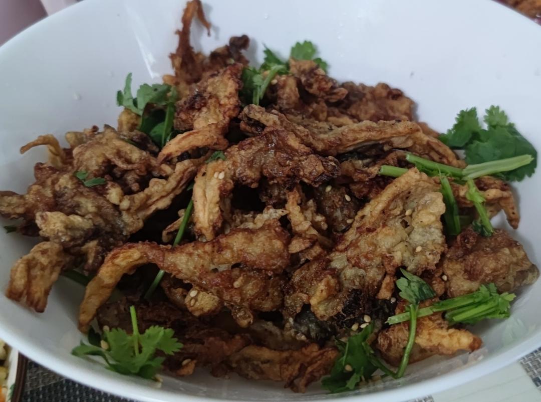 干炸蘑菇（家乡版）