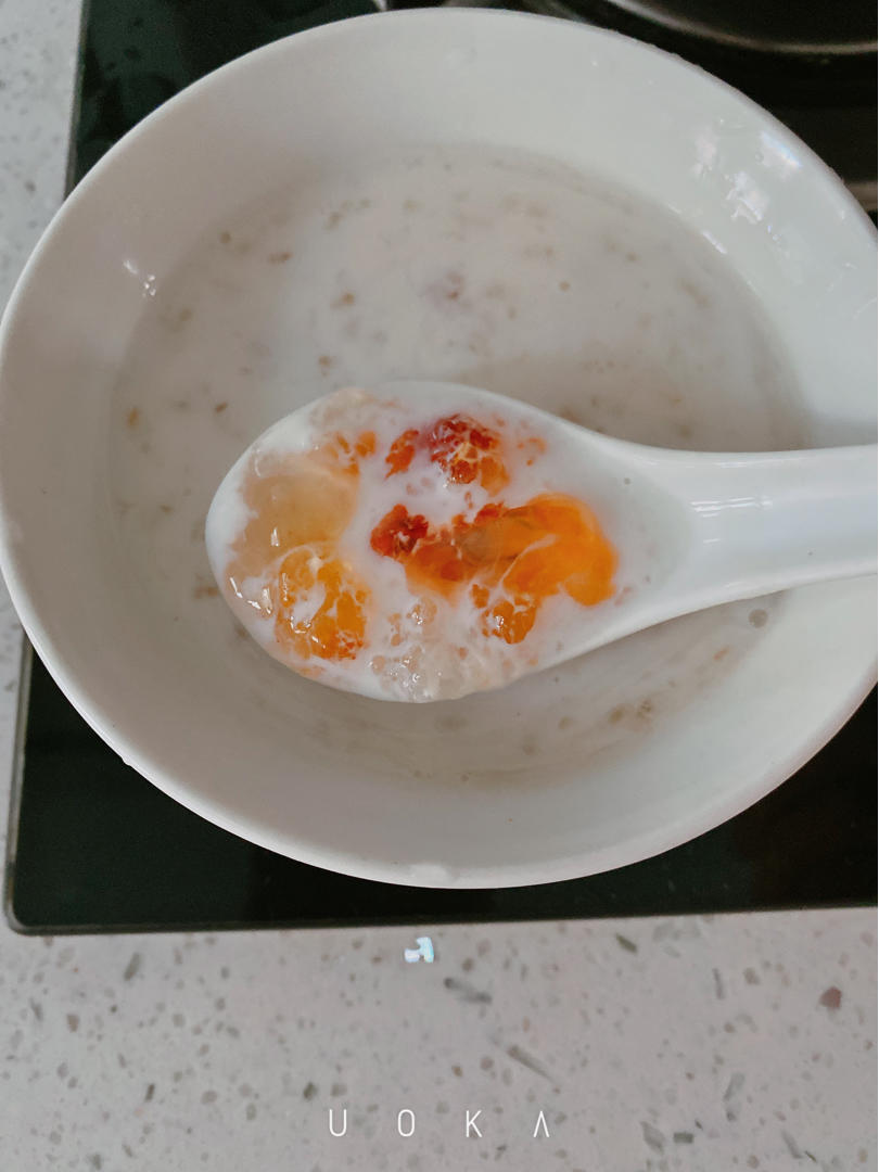 桃胶皂角米雪燕美颜羹