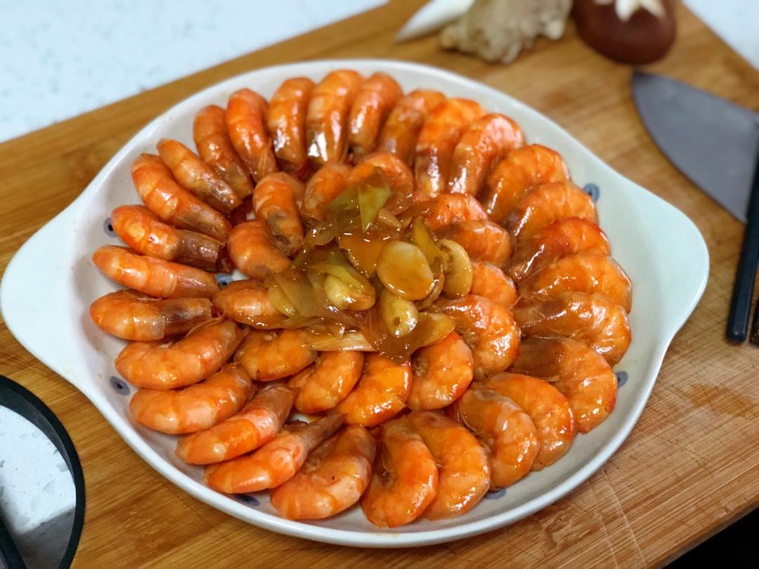 十分钟做好吃的红烧大虾