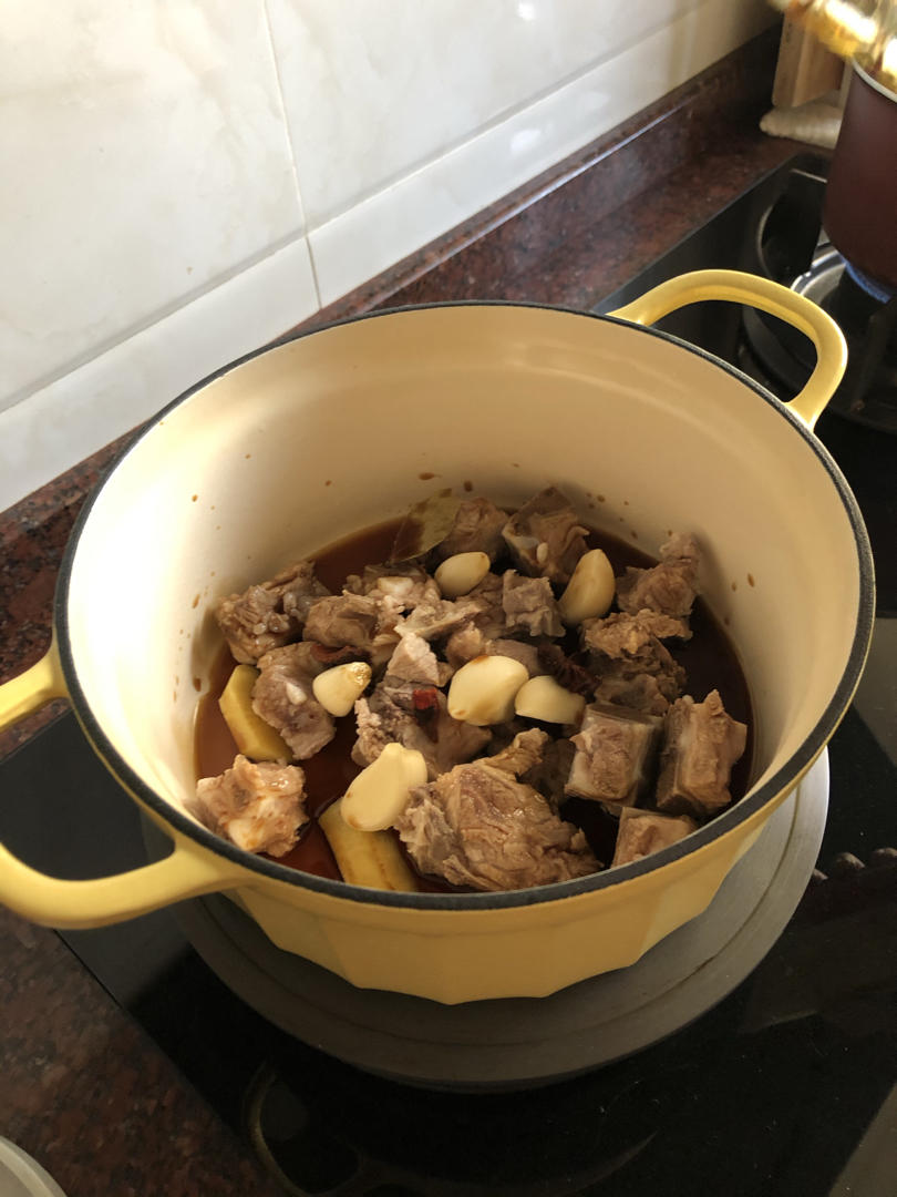 聚会大餐-咸蛋黄肉末焗娃娃菜 | 北鼎焖焗珐琅锅