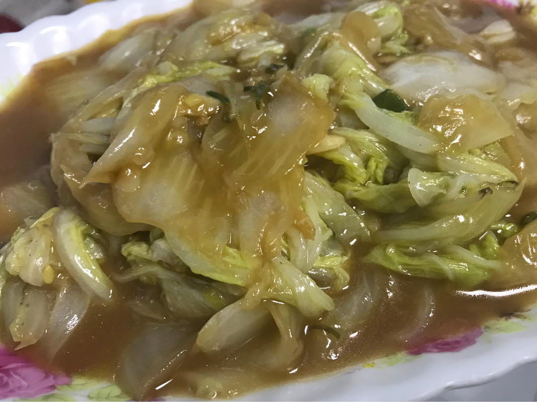 绝对好吃的醋熘白菜