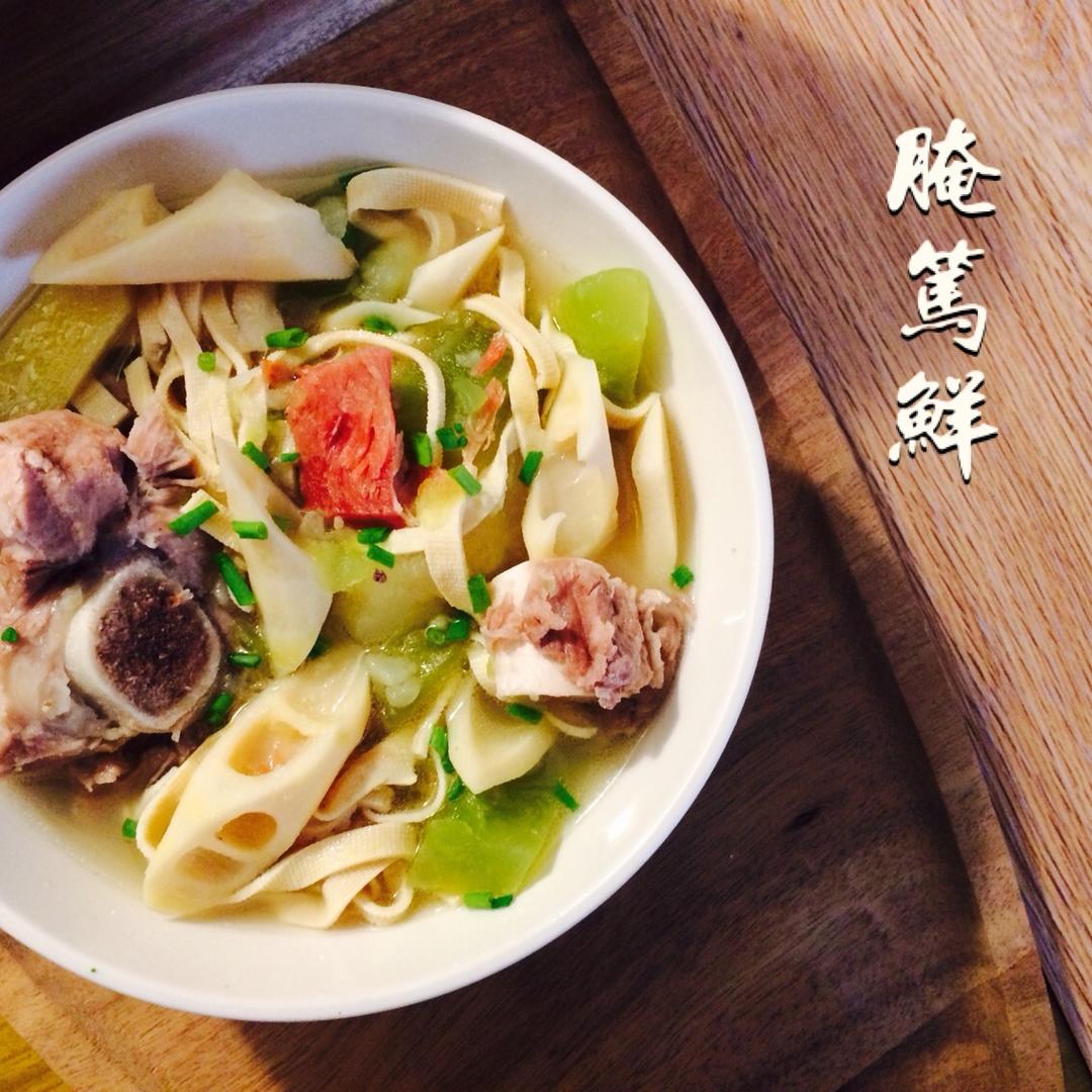 一碗春日里的腌笃鲜