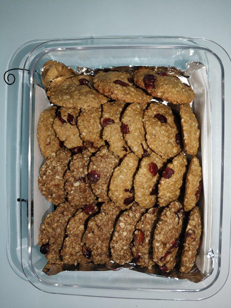 肉桂燕麦饼干（素）