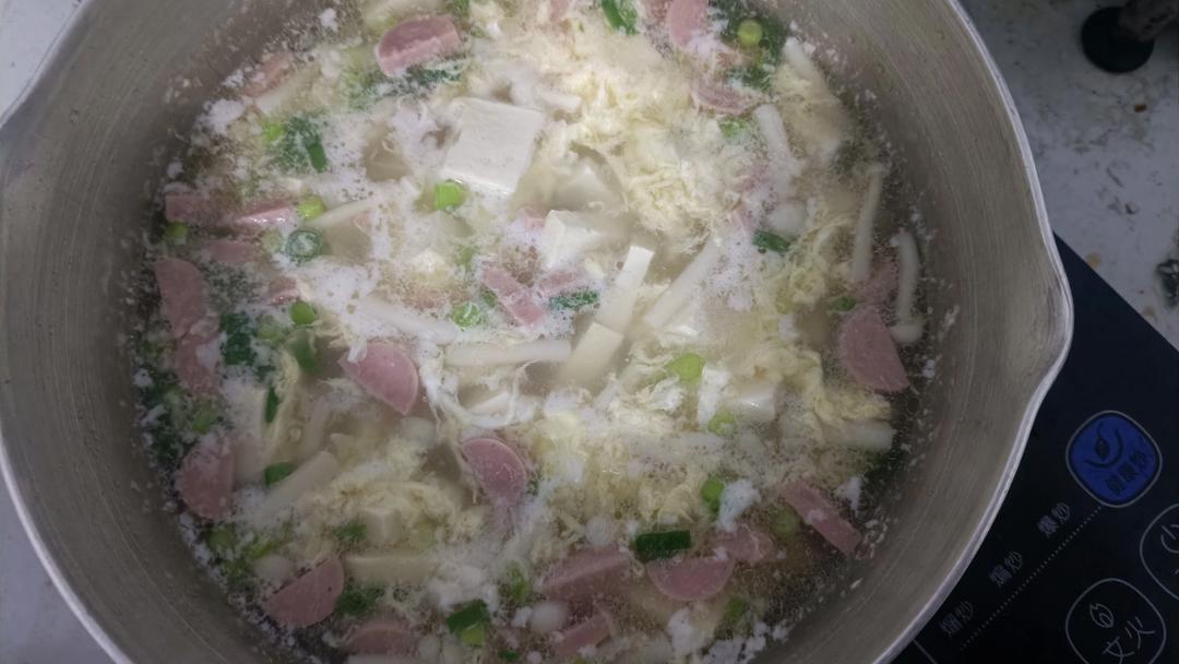 豆腐菌菇汤