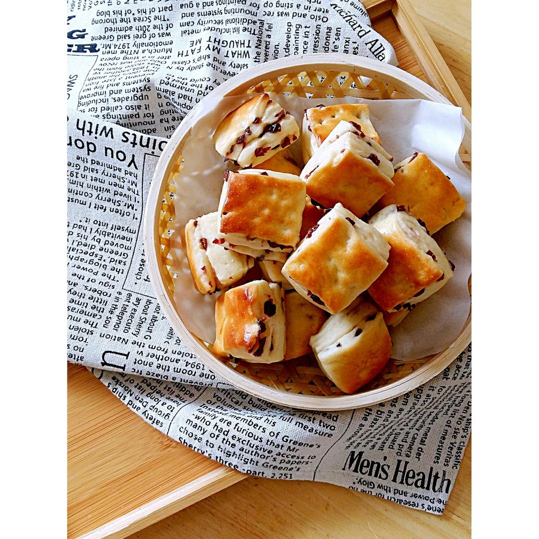 蔓越莓优格小面包块
