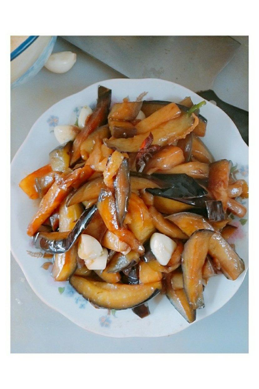 老丁的私房菜-油焖茄子