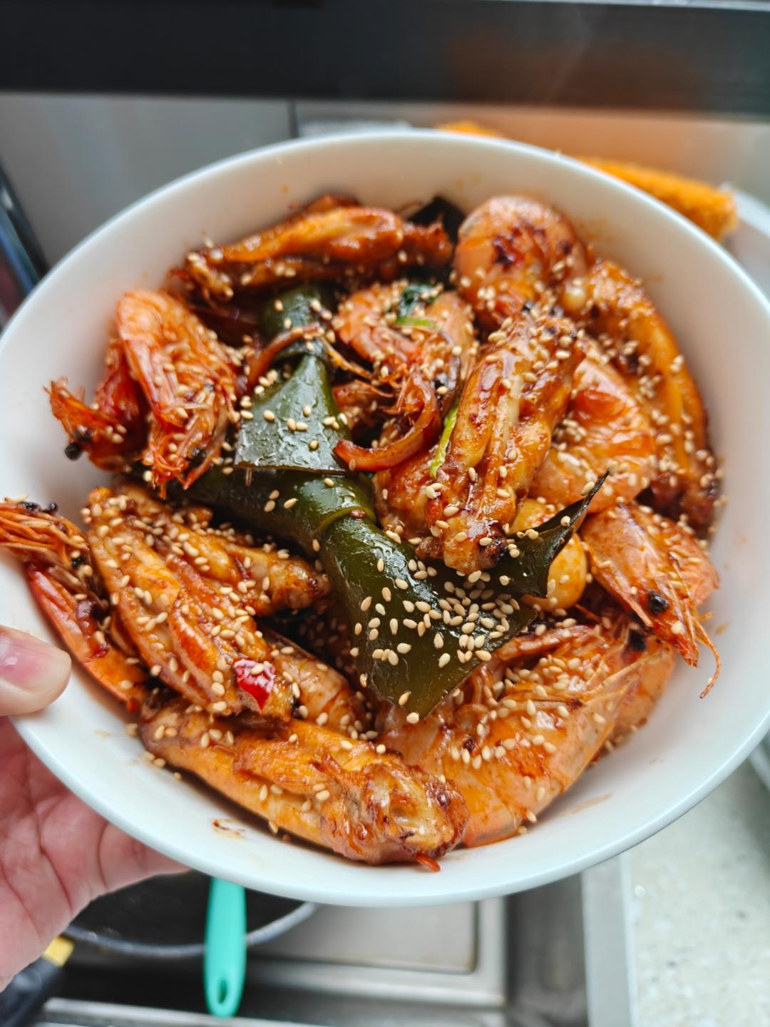 干锅鸡翅虾