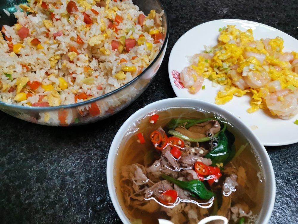 虾仁无需蛋清淀粉上浆也爽口及蛋超嫩的滑蛋虾仁