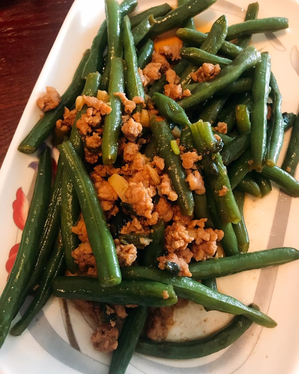 四季豆炒肉