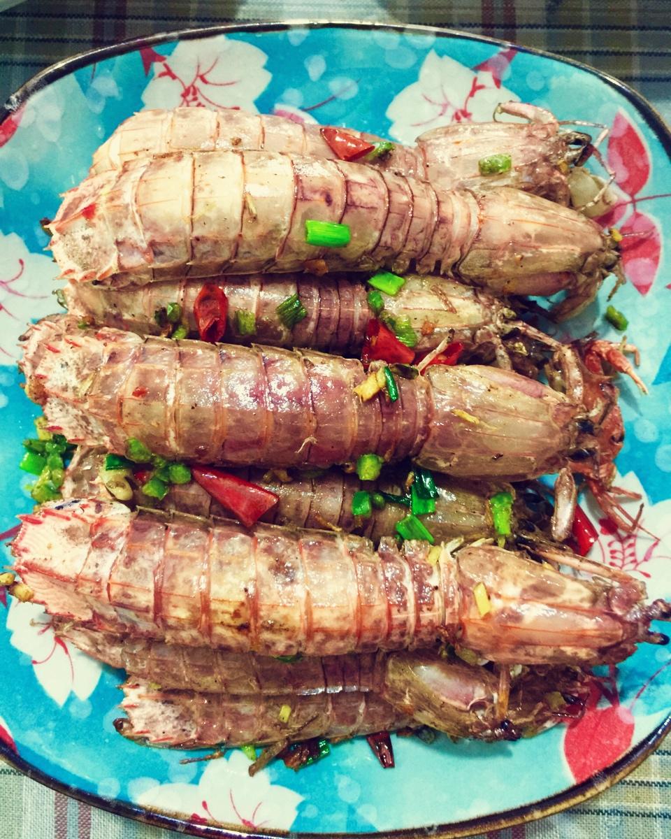椒盐皮皮虾