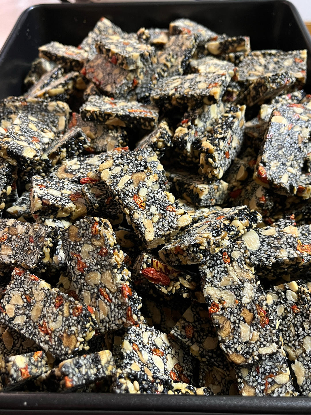 私房爆单🔥黑芝麻核桃营养糕零失败配方