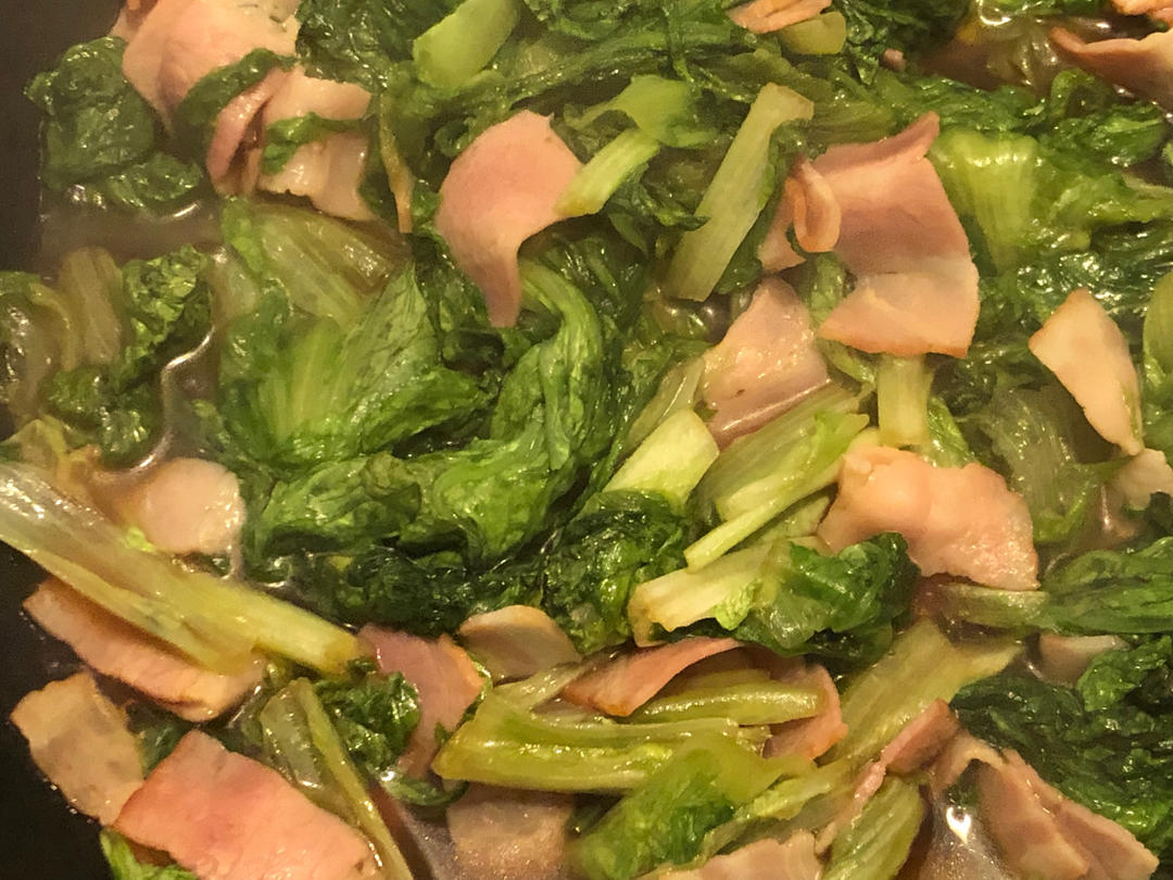 培根🥓炒生菜🥬