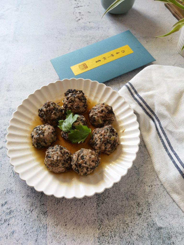 温州梅干菜肉丸子