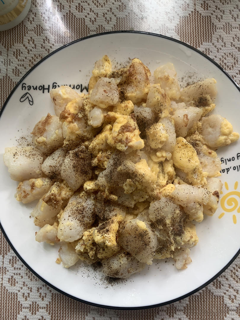 龙利鱼滑蛋【妞的食记】