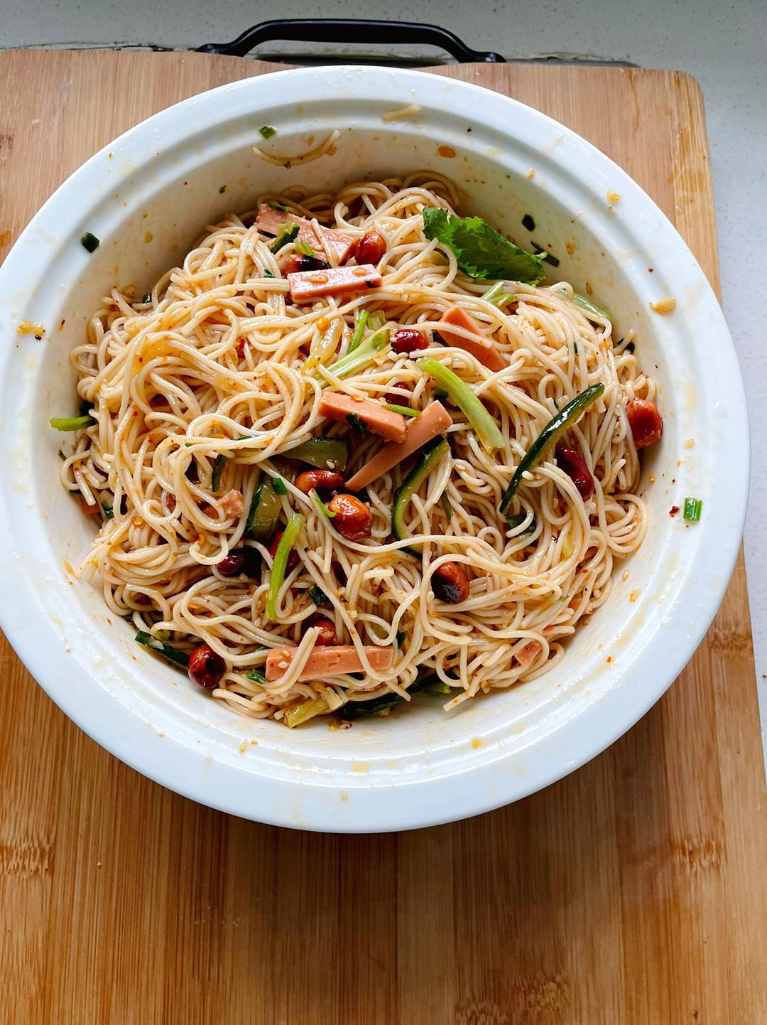 家常版口水凉面