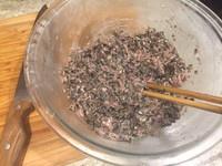 紫豆角三鲜饺子的做法 步骤2