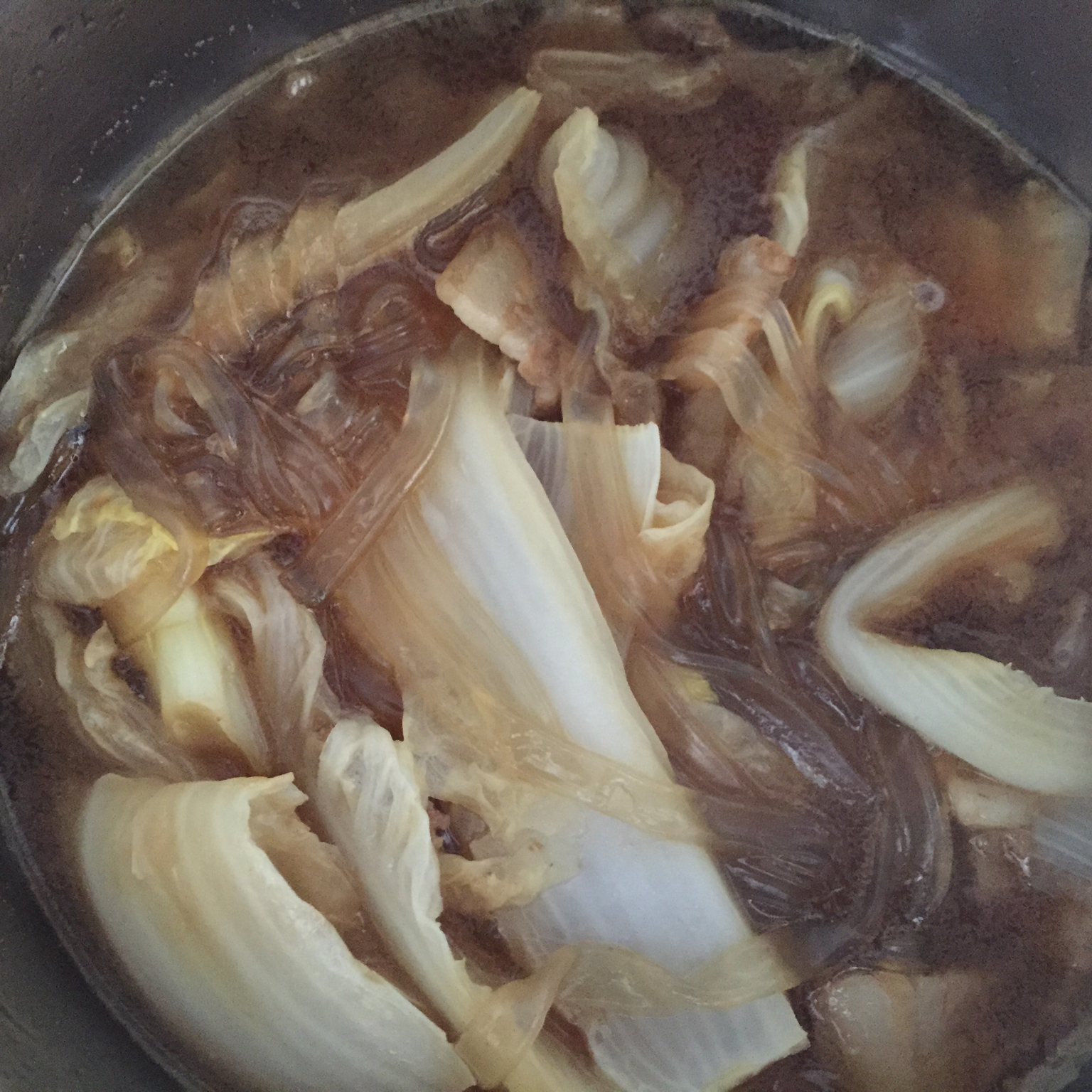猪肉白菜炖粉条